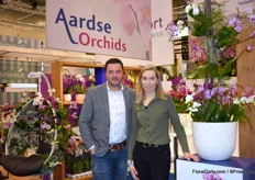 Wouter Konijn and Ilse Vink of Aardse Orchids emphasized their transition from Asian to European cutting material. From next summer onwards the transition will be complete.